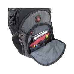 Backpacks<Wenger Synergy Laptop Backpack, Black/Gray (GA-7305-14F00)