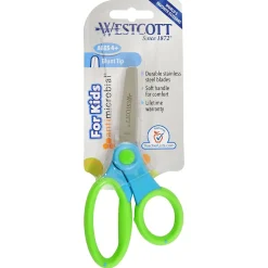 Westcott 5" Kids Stainless Steel Scissors, Blunt Tip, Assorted Colors, 6/Pack (ACM14596-6) Best