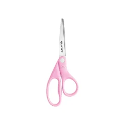 Westcott All Purpose Pink Ribbon 8" Stainless Steel Scissors, Pointed Tip, Pink (15387) Hot