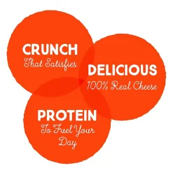 Crackers<Whisps Baked Cheese Bites Variety Snack Packs, 0.63 oz, 18/Pack (220-02347)