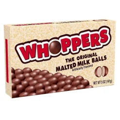 Chocolate<Whoppers Malted Milk Balls Milk Chocolate Pieces, 5 oz., 12/Box (HEC02440)