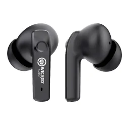 Wicked Audio Mojo 800 Wireless Active Noise Canceling Earbud Headphones, Bluetooth, Black (WI-TW4850)