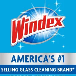Windex Glass & More Cleaner with Ammonia-D, Unscented, 5 gal. Bag-in-Box Dispenser (696502)