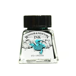 Winsor & Newton Winsor and Newton Drawing Inks viridian 14 ml 692 [Pack of 4]