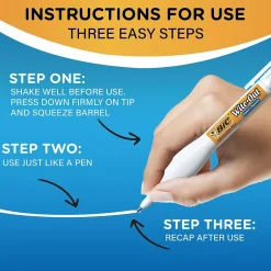 Wite-Out Shake 'N Squeeze Correction Pen, White, 2/Pack (50695) Discount