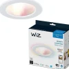 Smart Bulbs<Philips WiZ 12.5W LED Smart Downlight, Multicolor (604298)