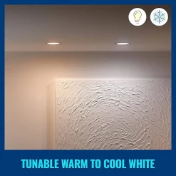 Smart Bulbs<Philips WiZ 12.5W LED Smart Downlight, Multicolor (604298)