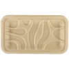 Food Storage Containers<World Centric Fiber Trays, PLA Lined, PFAS Free, 8.3 x 4.9 x 0.7, Natural, 500/Carton
