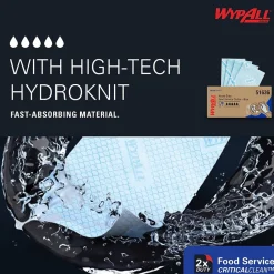 WypAll CriticalClean Fabric Food Service Cloths, 23.5