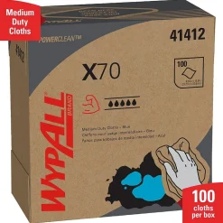 WypAll PowerClean X70 Cloths, 8.34