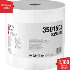 WypAll X50 Polyester Cleaning Wipers, 13.4