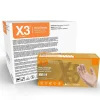 X3 Powder Free Vinyl Gloves, Latex Free, Clear, Large, 100/Box, 10 Boxes/Carton (GP46100-CC)