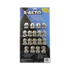 X-ACTO Bulldog Magnetic Clips, #1, Silver, 18/Box (2026)