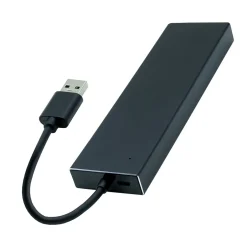 Usb Hubs<4XEM 7-Port USB-A Data Hub, Black (4XUSBADATAHUBTAA)
