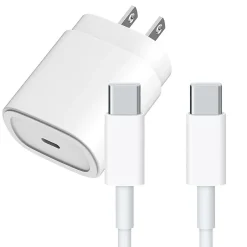 4XEM USB-C Charging Kit for iPhone 15 and iPhone 15 Plus, White (4XIPHNKIT3)