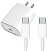 4XEM USB-C Charging Kit for iPhone 15 and iPhone 15 Plus, White (4XIPHNKIT6)