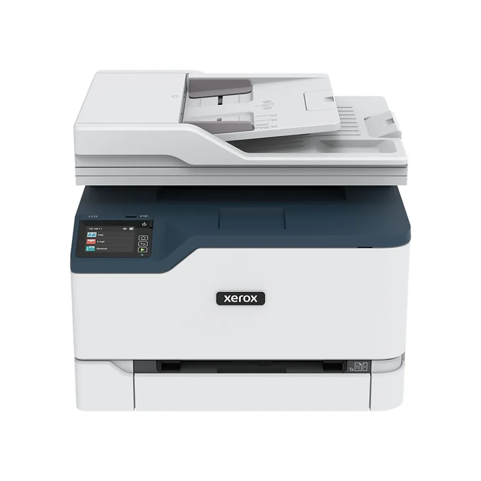 All-In-One Printers<Xerox C235/DNI Wireless Color Laser Printer, All-In-One, Print, Scan, Copy, Fax (C235/DNI)