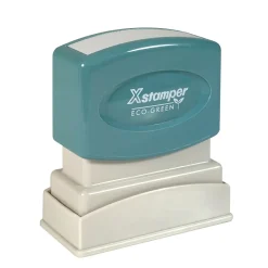 Xstamper Pre-Inked Stamp, "COPY", Blue and Red Inks (036027) Discount