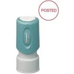 Cosco Xstamper Pre-inked Stamps, "POSTED", Red Ink (036002) Sale