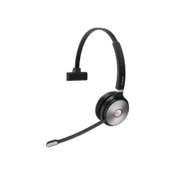 YeaLink WH62 Wireless Active Noise Canceling Over-Ear Headset, Black (1308001C)