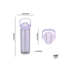 Water Bottles<Zak! Liberty Plastic Water Bottle, 24 oz., Lavender (2598-X280)