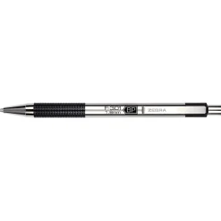 Zebra F-301 Retractable Ballpoint Pen, Bold Point, 1.6mm, Black Ink, 2 Pack (27312) Online