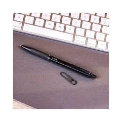 Zebra G-750 Retractable Gel Pens, Medium Point, Black/Blue Ink, 2/Pack (49802)