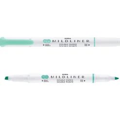 Zebra MILDLINER Double-Ended Creative Highlighter, Chisel/Bullet Tip, Blue Green, 6/Pack (78220R) Discount