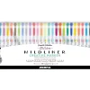 Zebra Mildliner Twin Tip Highlighters, Bullet/Chisel Tip, Complete Assorted, 25/Pack (78525) New