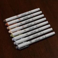 Zebra Mildliner Twin Tip Highlighters, Bullet/Chisel Tip, Neutral Assorted, 8/Pack (78208) Hot