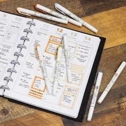 Zebra Mildliner Twin Tip Highlighters, Bullet/Chisel Tip, Neutral Assorted, 8/Pack (78208) Hot