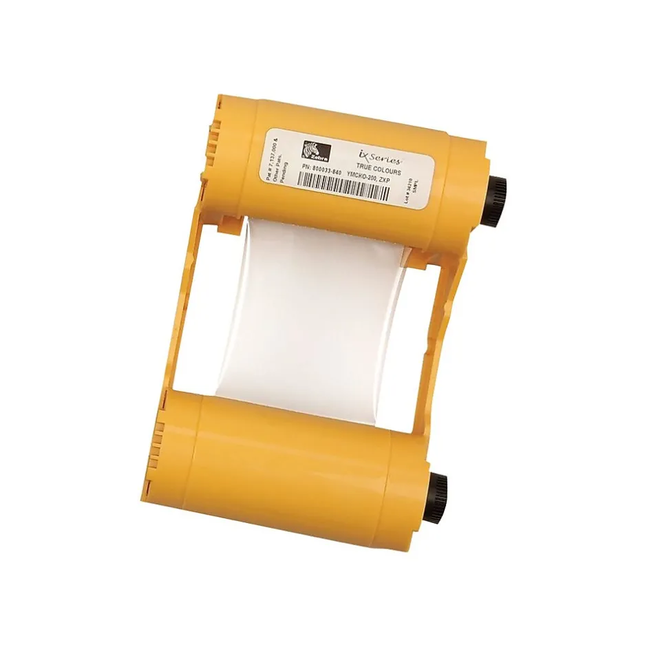 Printer Ribbons<Zebra Multicolor Dye Sublimation Printer Ribbon, Each (800033-840)