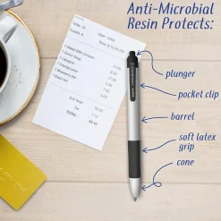 Zebra Sarasa Dry X20+ Retractable Gel Pen, Medium Point, 0.7mm, Black Ink, Dozen (41610) New