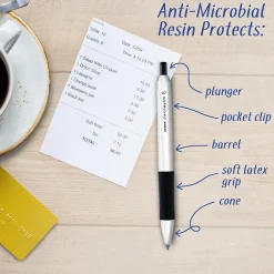 Zebra Sarasa Dry X1+ Retractable Gel Pen, Medium Point, 0.7mm, Black Ink, Dozen (41510) Hot