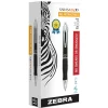 Zebra Sarasa Dry X10 Retractable Gel Pen, Medium Point, 0.7mm, Black Ink, Dozen (42610) Clearance