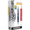 Zebra Sarasa Dry X10 Retractable Gel Pen, Medium Point, 0.7mm, Blue Ink, 12/Pack (42620) New