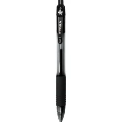 Zebra Z-Grip Retractable Ballpoint Pens, Fine Point, 0.7mm, Black Ink, Dozen (23910) Hot