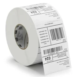 Zebra ® Z-Select® 800272-125 4000T Paper Thermal Transfer Label for Barcode Printers, 2 1/4"(W) Hot
