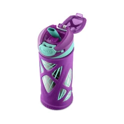 Water Bottles<Zulu Echo Stainless Steel Kids' Water Bottle, 12 oz., Purple/Turquoise (438-0343-063-6)