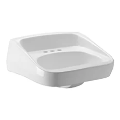 Sinks<Zurn 20” x 18” High Back Wall Hung Sink (Z5364)