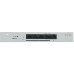 ZyXEL GS1200 8-Port Gigabit Ethernet Managed Switch, 10/100/1000 Mbps, Gray (GS12008HP)* Ethernet Switches & Splitters